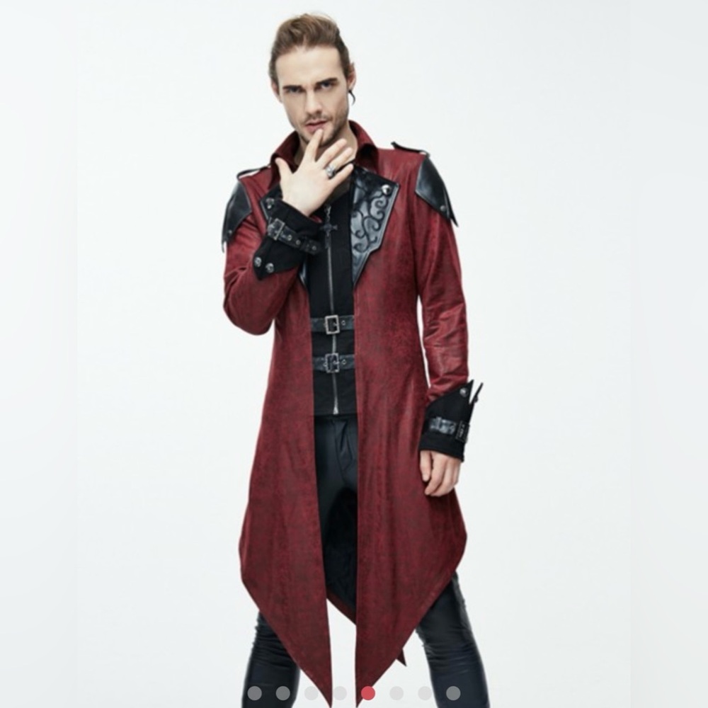 Steampunk Small Vampire Jacket, the pictures of people are to give you an idea.